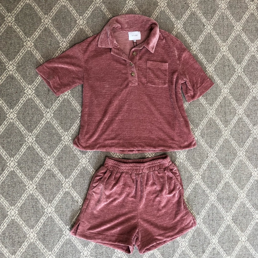 Greylin Mauve Coord Set